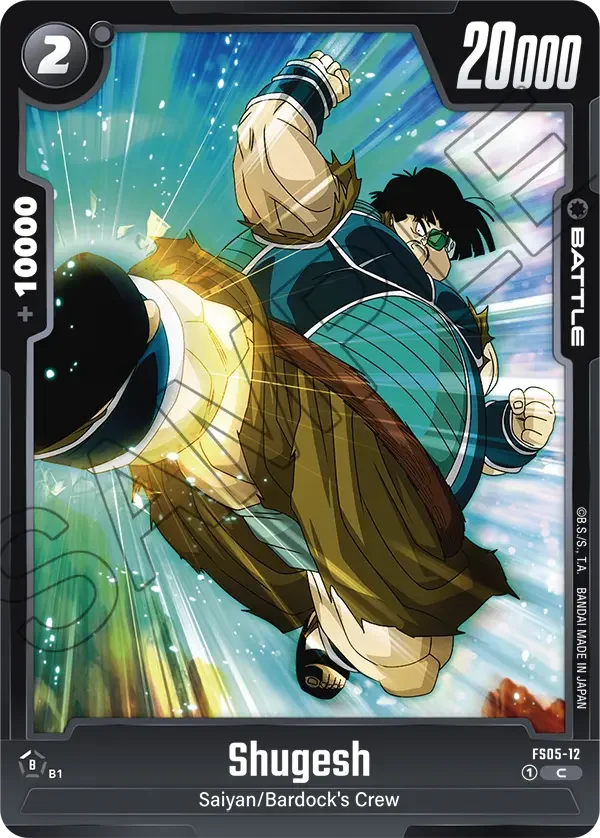 Shugesh, Starter Deck 5: Bardock FS05-12