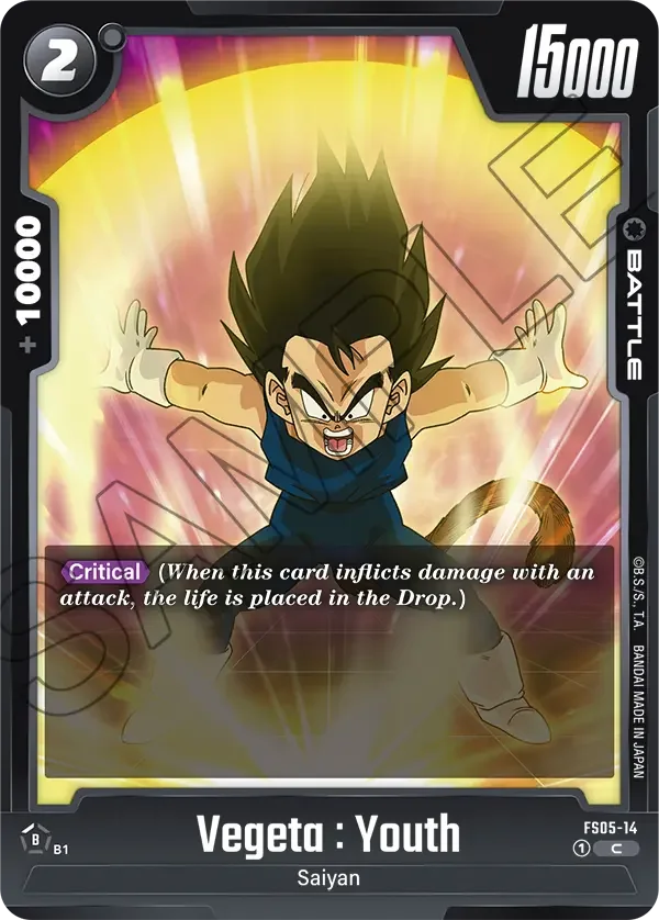 Vegeta : Youth, Starter Deck 5: Bardock FS05-14