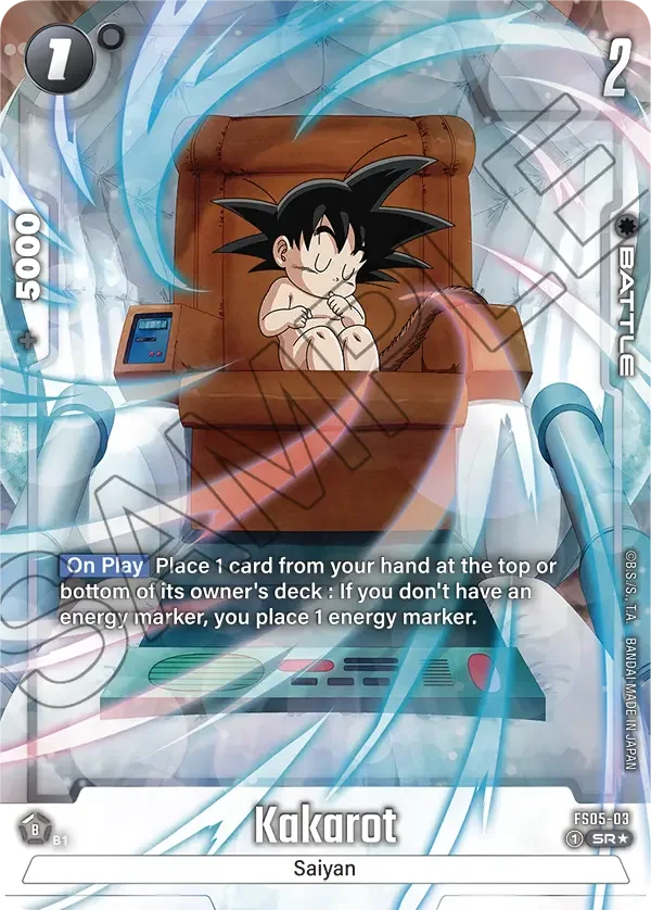 Kakarot, Starter Deck 5: Bardock FS05-03