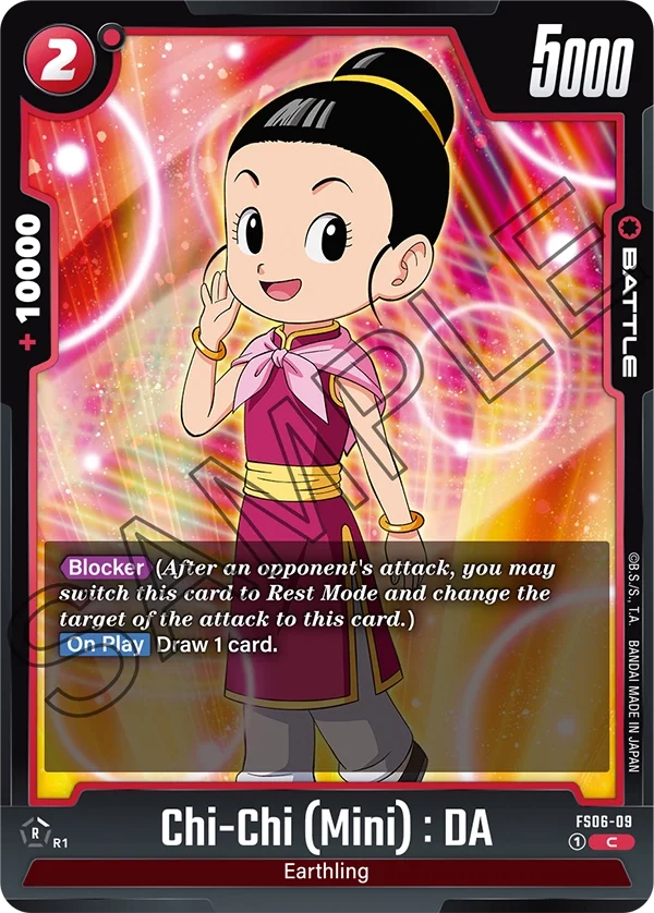Chi-Chi (Mini) : DA, Starter Deck 6: Son Goku (Mini) FS06-09