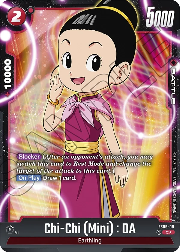 Chi-Chi (Mini) : DA, Starter Deck 6: Son Goku (Mini) FS06-09