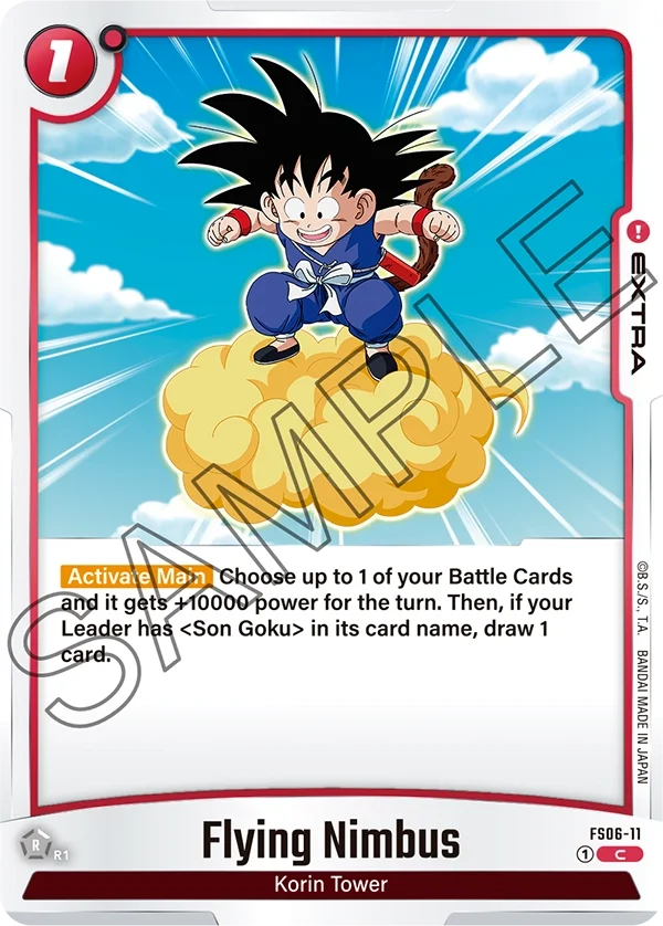 Flying Nimbus, Starter Deck 6: Son Goku (Mini) FS06-11