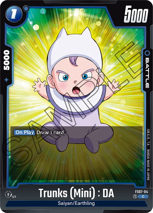 Trunks (Mini) : DA, Starter Deck 7: Vegeta (Mini) FS07-04