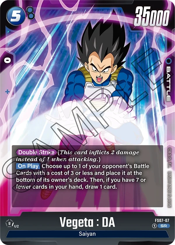 Vegeta : DA, Starter Deck 7: Vegeta (Mini) FS07-07