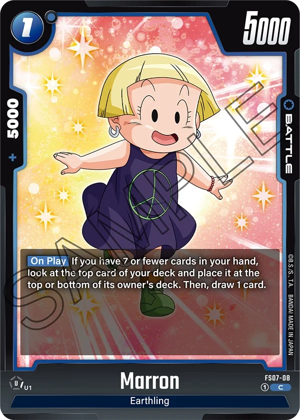 Marron, Starter Deck 7: Vegeta (Mini) FS07-08