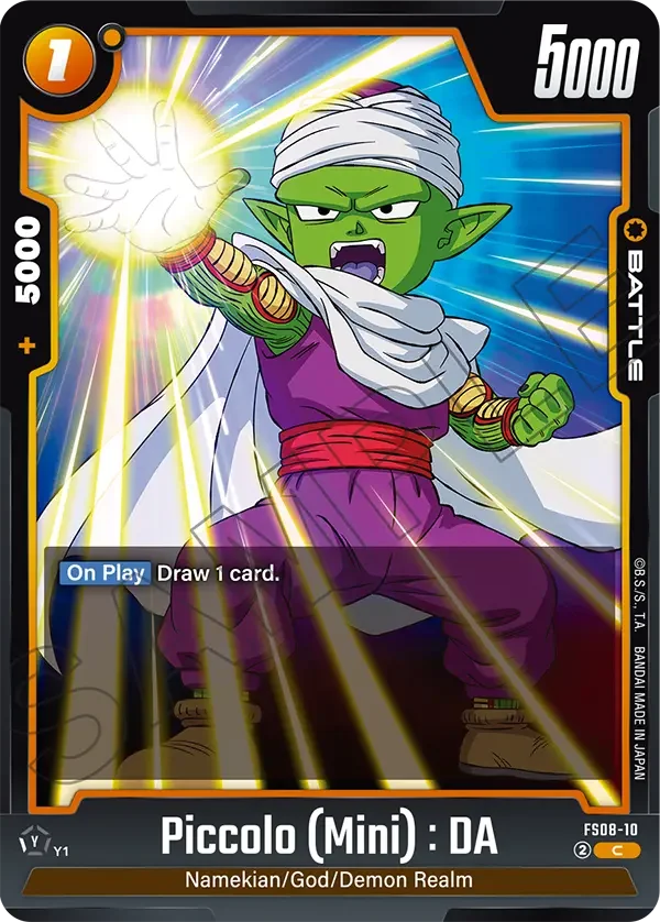Piccolo (Mini) : DA, Starter Deck 8: Vegeta (Mini) Super Saiyan 3 FS08-10