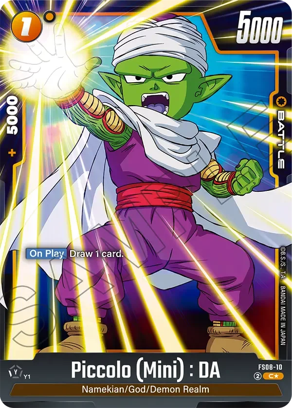 Piccolo (Mini) : DA, Starter Deck 8: Vegeta (Mini) Super Saiyan 3 FS08-10