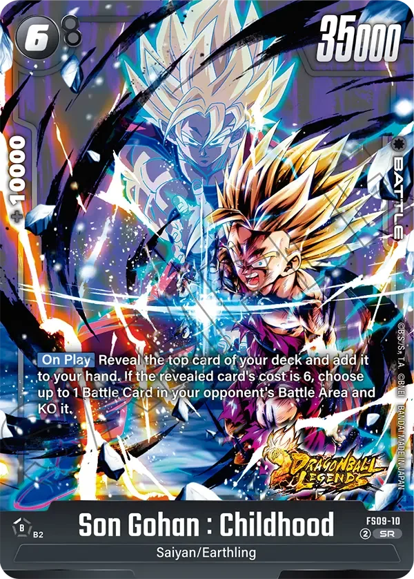 Son Gohan : Childhood, Starter Deck 9: Shallot FS09-10