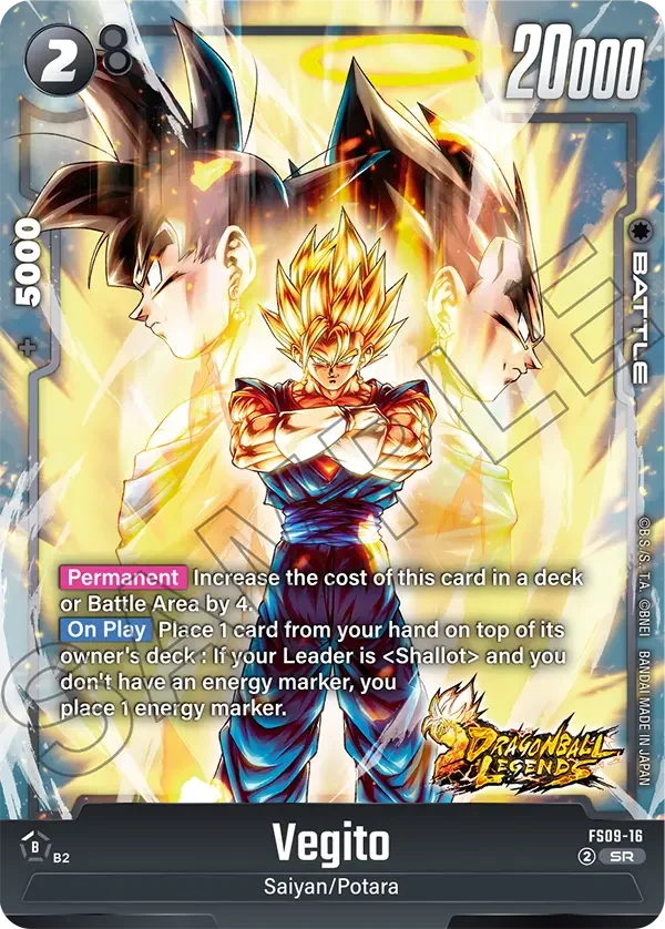 Vegito, Starter Deck 9: Shallot FS09-16