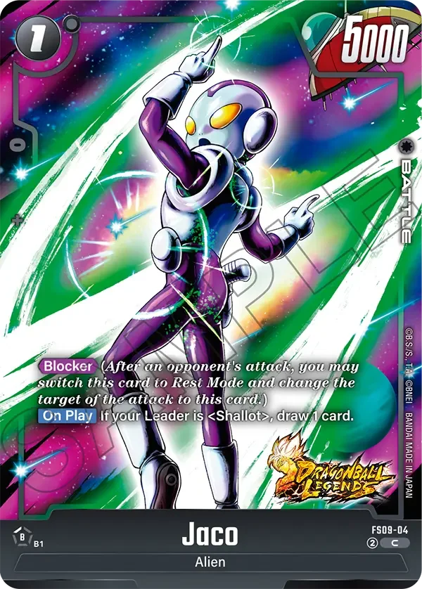 Jaco, Starter Deck 9: Shallot FS09-04