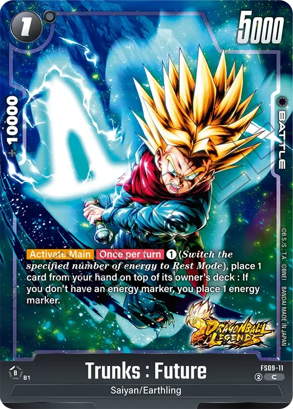 Trunks : Future, Starter Deck 9: Shallot FS09-11