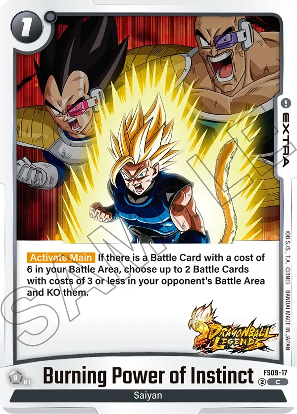 Burning Power of Instinct, Starter Deck 9: Shallot FS09-17