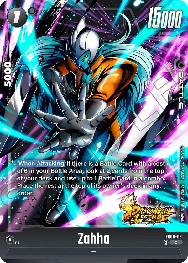 Zahha, Starter Deck 9: Shallot FS09-03