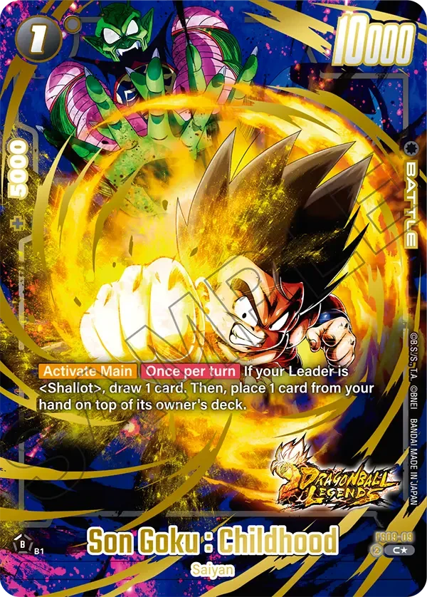 Son Goku : Childhood, Starter Deck 9: Shallot FS09-09