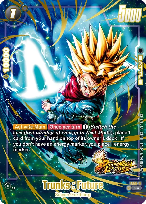 Trunks : Future, Starter Deck 9: Shallot FS09-11