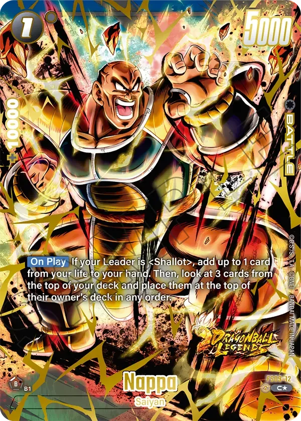 Nappa, Starter Deck 9: Shallot FS09-12