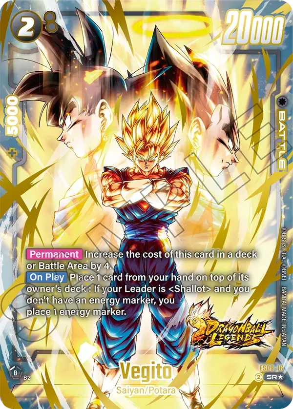 Vegito, Starter Deck 9: Shallot FS09-16