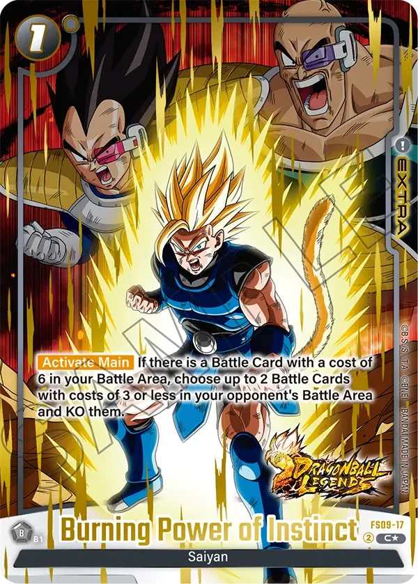 Burning Power of Instinct, Starter Deck 9: Shallot FS09-17