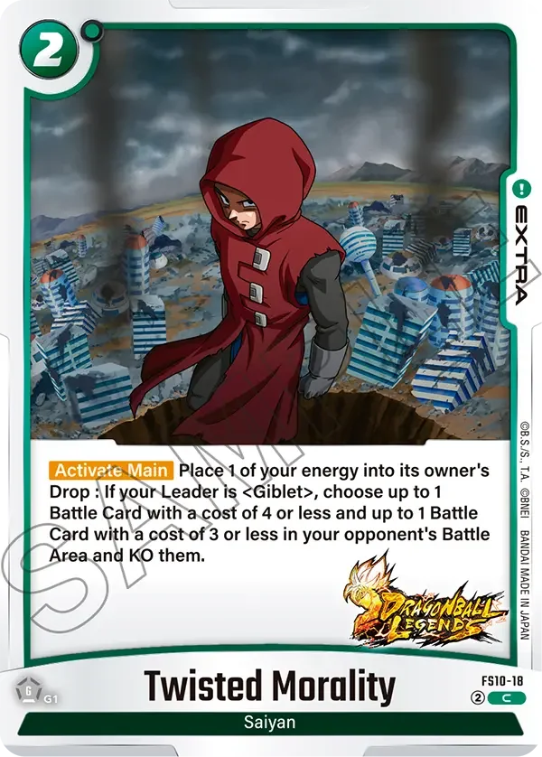 Twisted Morality, Starter Deck 10: Giblet FS10-18