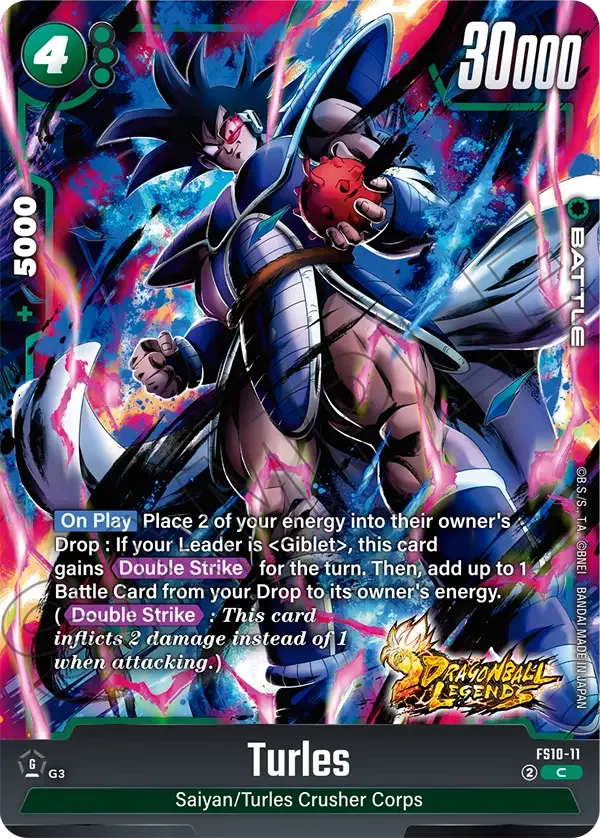 Turles, Starter Deck 10: Giblet FS10-11