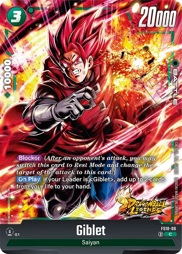 Giblet, Starter Deck 10: Giblet FS10-06