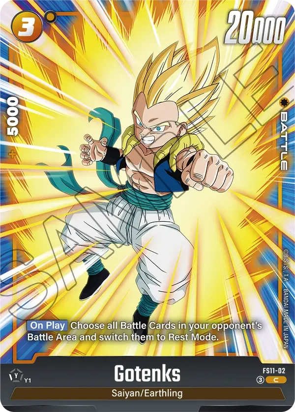 Gotenks, Starter Deck EX: The Phase of Evolution FS11-02