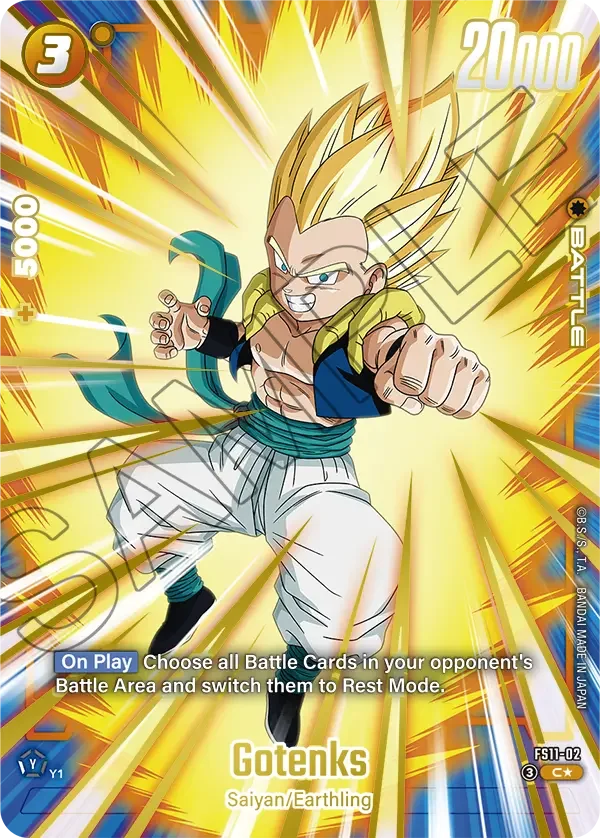 Gotenks, Starter Deck EX: The Phase of Evolution FS11-02