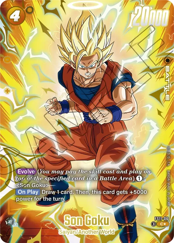 Son Goku, Starter Deck EX: The Phase of Evolution FS11-06
