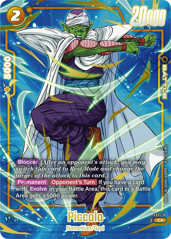 Piccolo, Starter Deck EX: The Phase of Evolution FS11-11
