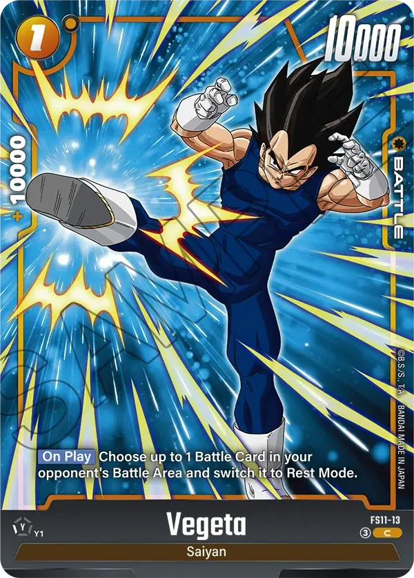 Vegeta, Starter Deck EX: The Phase of Evolution FS11-13