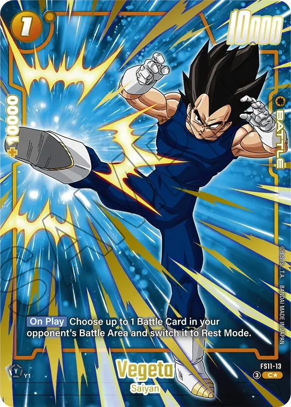 Vegeta, Starter Deck EX: The Phase of Evolution FS11-13