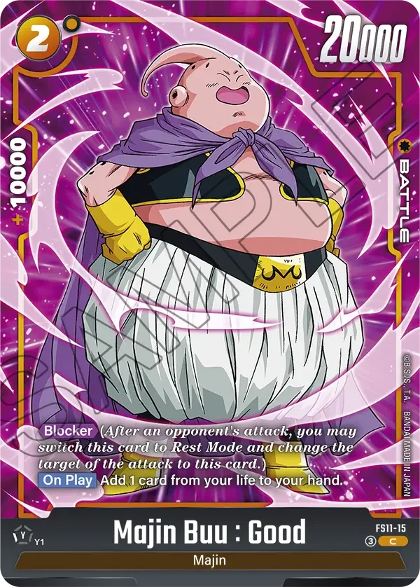 Majin Buu : Good, Starter Deck EX: The Phase of Evolution FS11-15