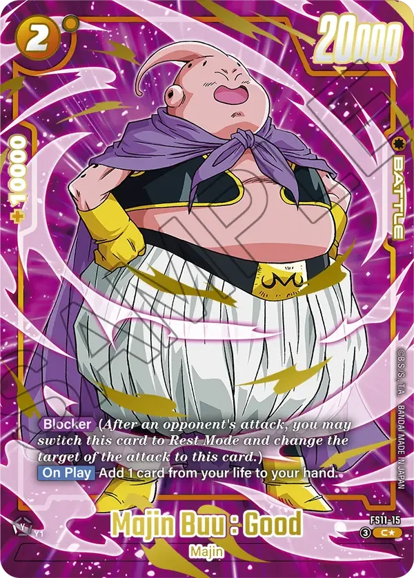 Majin Buu : Good, Starter Deck EX: The Phase of Evolution FS11-15