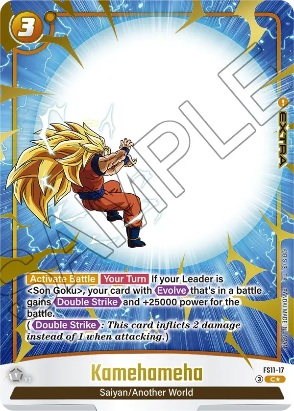 Kamehameha, Starter Deck EX: The Phase of Evolution FS11-17