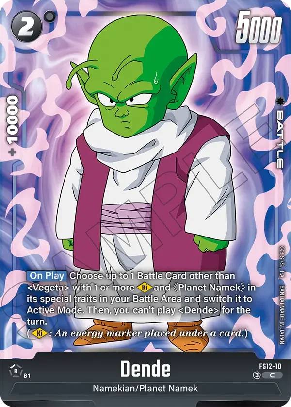 Dende, Starter Deck EX: The Beat of Ki FS12-10