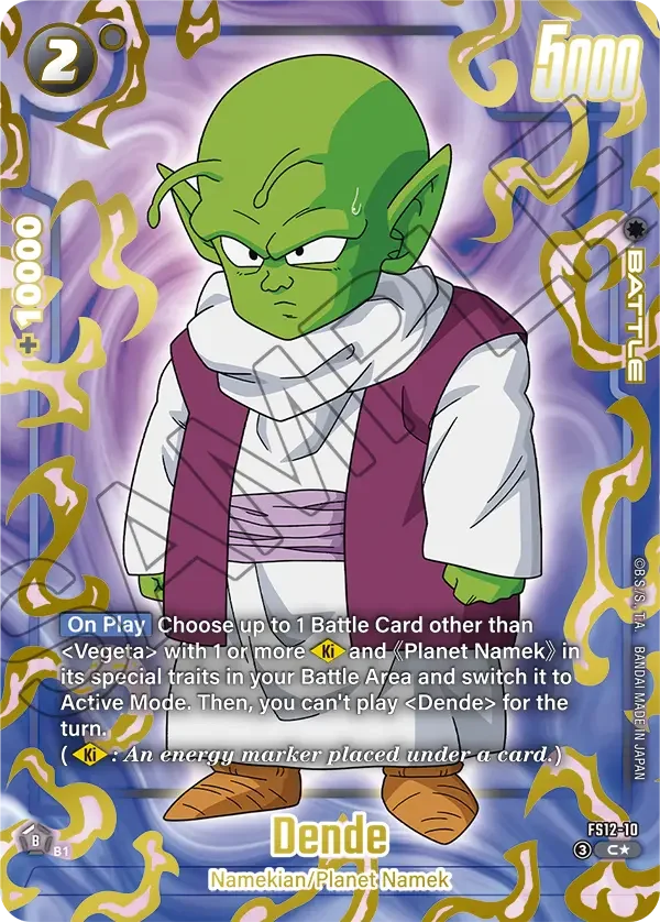 Dende, Starter Deck EX: The Beat of Ki FS12-10