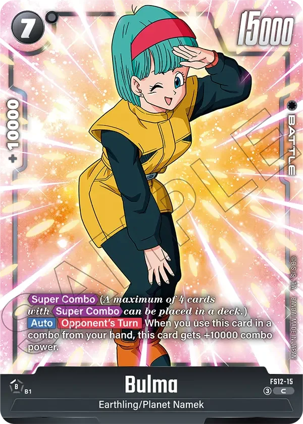 Bulma, Starter Deck EX: The Beat of Ki FS12-15