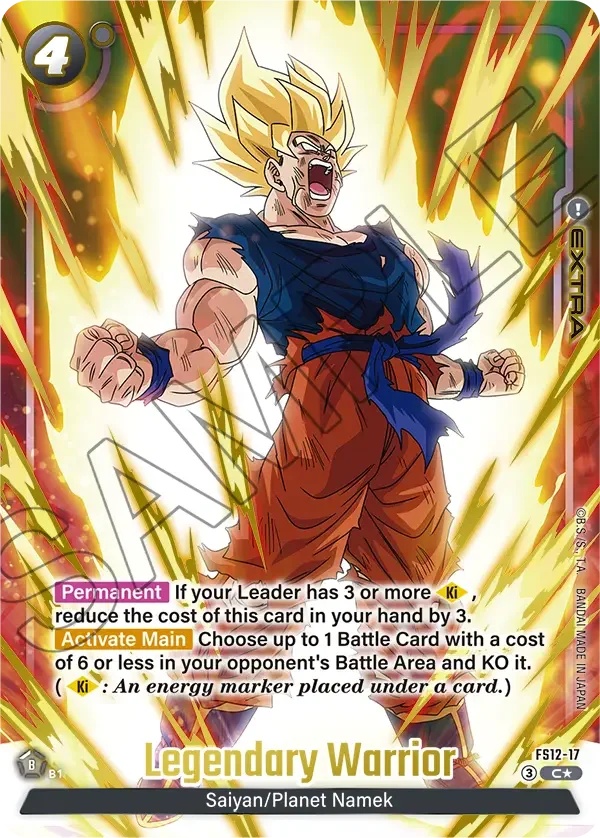 Legendary Warrior, Starter Deck EX: The Beat of Ki FS12-17