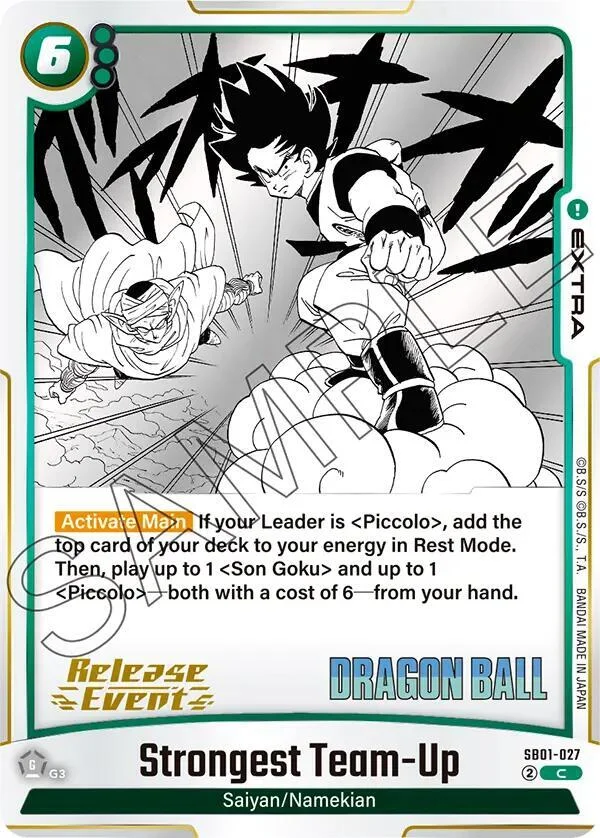 Strongest Team-Up, Manga Booster 01 Release Event Cards SB01-027