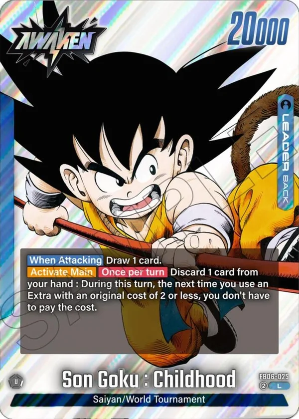 Son Goku : Childhood, Manga Booster 01 FB06-025