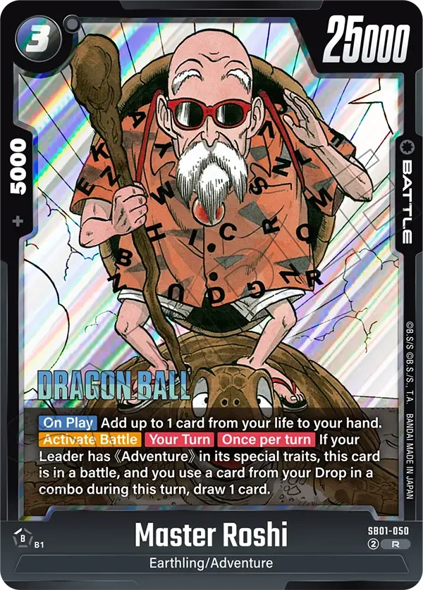 Master Roshi, Manga Booster 01 SB01-050