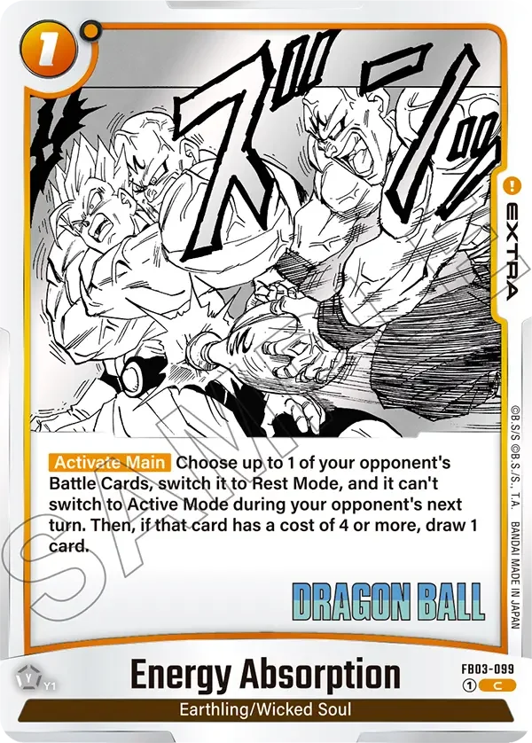 Energy Absorption, Manga Booster 01 FB03-099