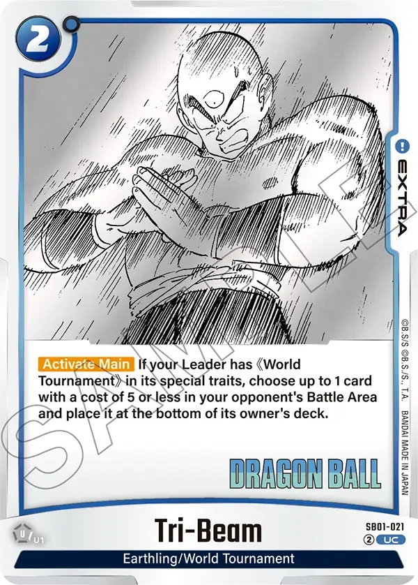 Tri-Beam, Manga Booster 01 SB01-021