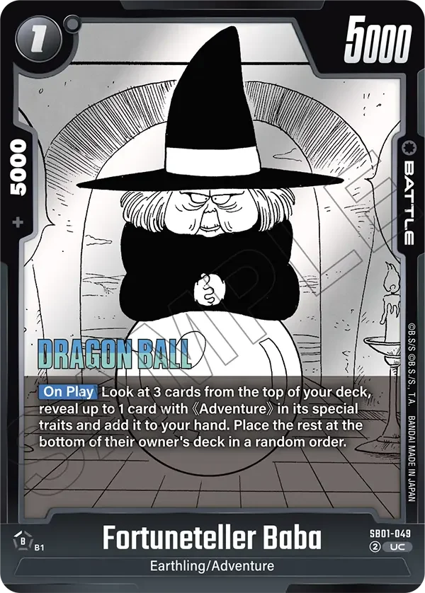 Fortuneteller Baba, Manga Booster 01 SB01-049