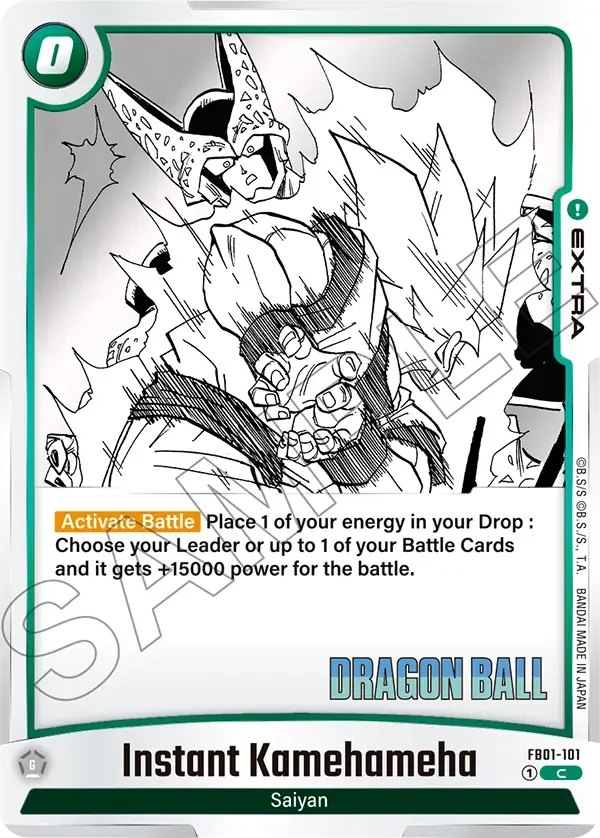 Instant Kamehameha, Manga Booster 01 FB01-101