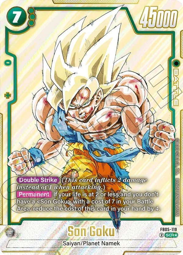 Son Goku, Manga Booster 01 FB05-119