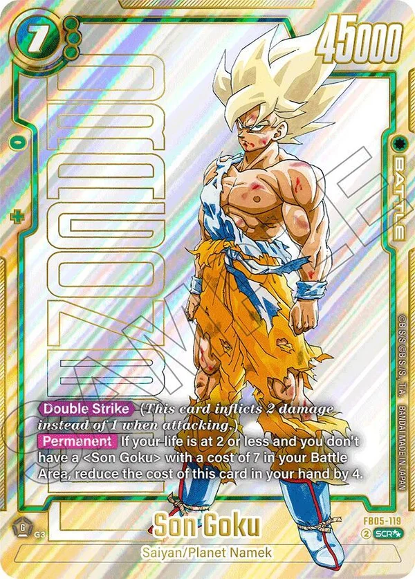 Son Goku, Manga Booster 01 FB05-119