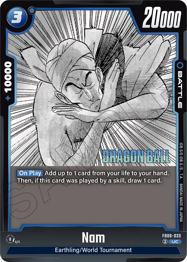 Nam, Manga Booster 01 FB06-033