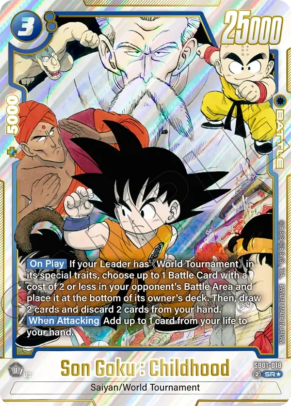 Son Goku : Childhood, Manga Booster 01 SB01-018