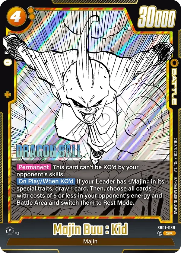Majin Buu : Kid, Manga Booster 01 SB01-039